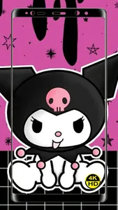 4k Kuromi Wallpapers HD screenshot 3