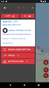 Afritrack Personal screenshot 4