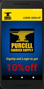 Purcell Farrier Supply Shoppin screenshot 0