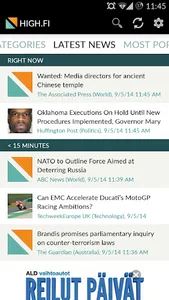 HIGH.FI: Great News Widget & A screenshot 1