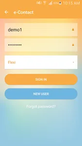 e-Contact screenshot 1
