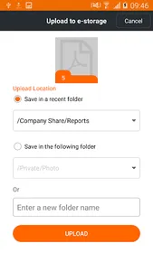 TM e-storage screenshot 4