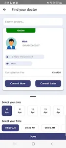 Afya Safe Options screenshot 2