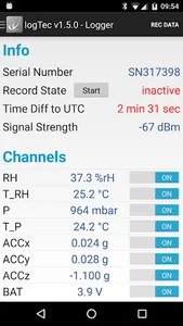 logTec screenshot 1