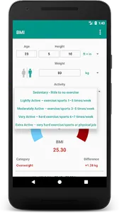 BMI and Calories Calculator screenshot 6