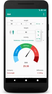 BMI and Calories Calculator screenshot 7