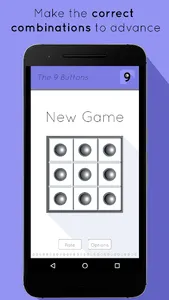 9 Buttons - Logic Puzzle screenshot 0