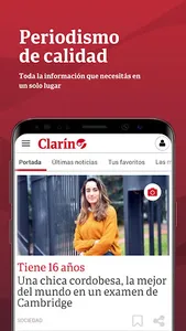 Clarín screenshot 0