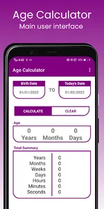 Age Calculator screenshot 0