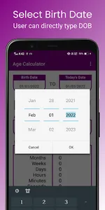 Age Calculator screenshot 1