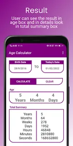 Age Calculator screenshot 3