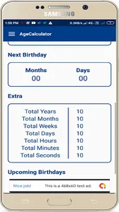 What your current age screenshot 2