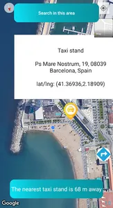 Taxi stand screenshot 1