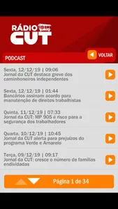 Rádio CUT screenshot 1