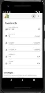 Calculadora renda fixa Brasil screenshot 0