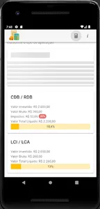 Calculadora renda fixa Brasil screenshot 1