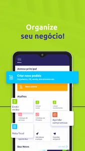 Gestão de orçamentos e pedidos screenshot 1