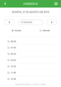AgendaíQuadras screenshot 4
