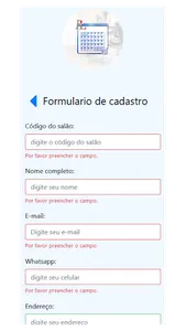 Salão Agenda Online screenshot 1