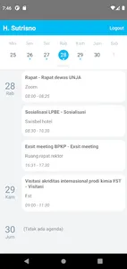 Agenda UNJA screenshot 0