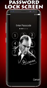 Ataturk Lock Screen Wallpapers screenshot 1