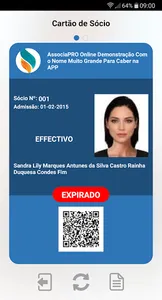 Cartão Sócio screenshot 0