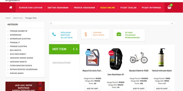 Angkasa GO - Platform Usahawan screenshot 4