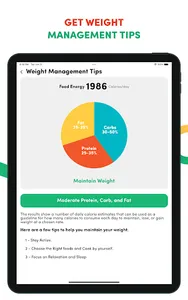 Macro Calculator for Weight GL screenshot 11
