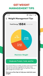 Macro Calculator for Weight GL screenshot 4