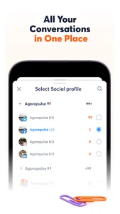 Agorapulse Companion App screenshot 1