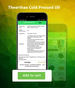 Theerthaa cold pressed oil screenshot 5