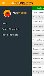 Agroprecios screenshot 2