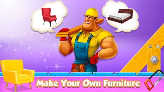 Build Furniture Wood Simulator screenshot 7