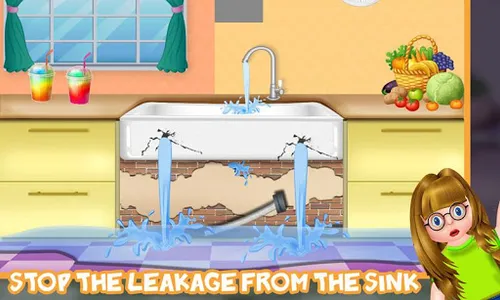 Dish Washing Games Girls Home screenshot 3