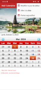 Mali Calendrier 2024 screenshot 2