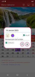 Maroc Calendrier 2023 screenshot 1