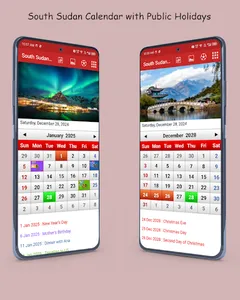 South Sudan Calendar 2026 screenshot 1