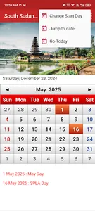 South Sudan Calendar 2026 screenshot 5