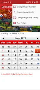 South Sudan Calendar 2026 screenshot 6