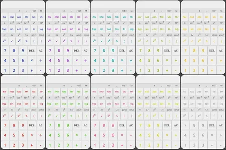Calculator NEON screenshot 6