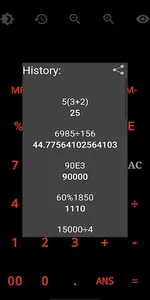 Simple Calculator NEON screenshot 3