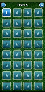 Memory game for football screenshot 1