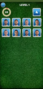 Memory game for football screenshot 3
