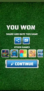 Memory game for football screenshot 5