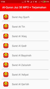 Al-Quran Juz 30 MP3 + Terjemah screenshot 8