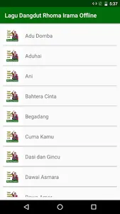 Lagu Dangdut Rhoma Irama+Lirik screenshot 0