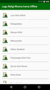 Lagu Islami Rhoma Irama +Lirik screenshot 2