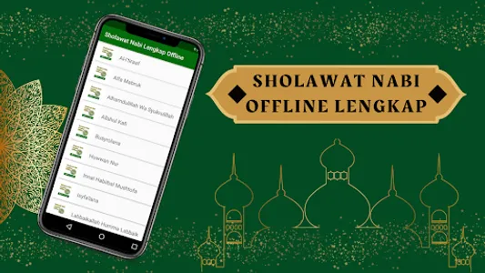 Sholawat Nabi Offline + Lirik screenshot 0