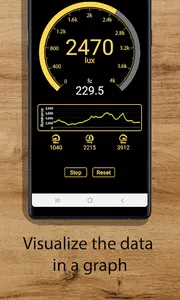 Lux light meter - Photometer screenshot 2