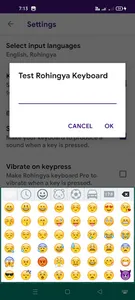 Rohingya Keyboard Pro screenshot 5